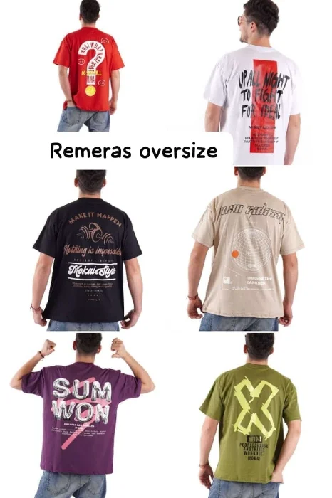 Remeras Oversize