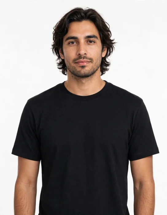 Remeras Basicas de Algodón Peinado 24/1