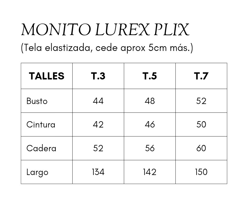 Monito Lurex Plix - Imagen 4