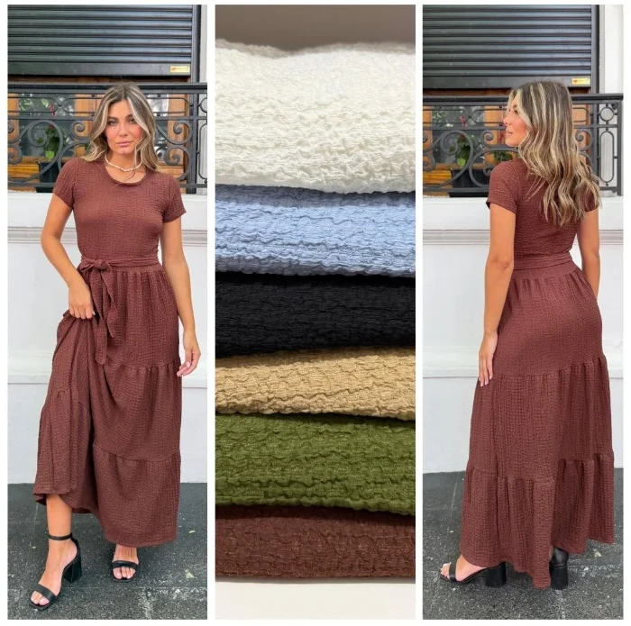 Vestido Borgaña  (hawai)
