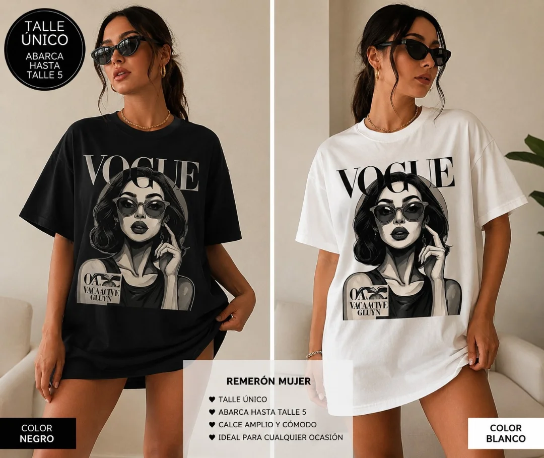 Remeras Talles Especiales con Rostro - Imagen 2