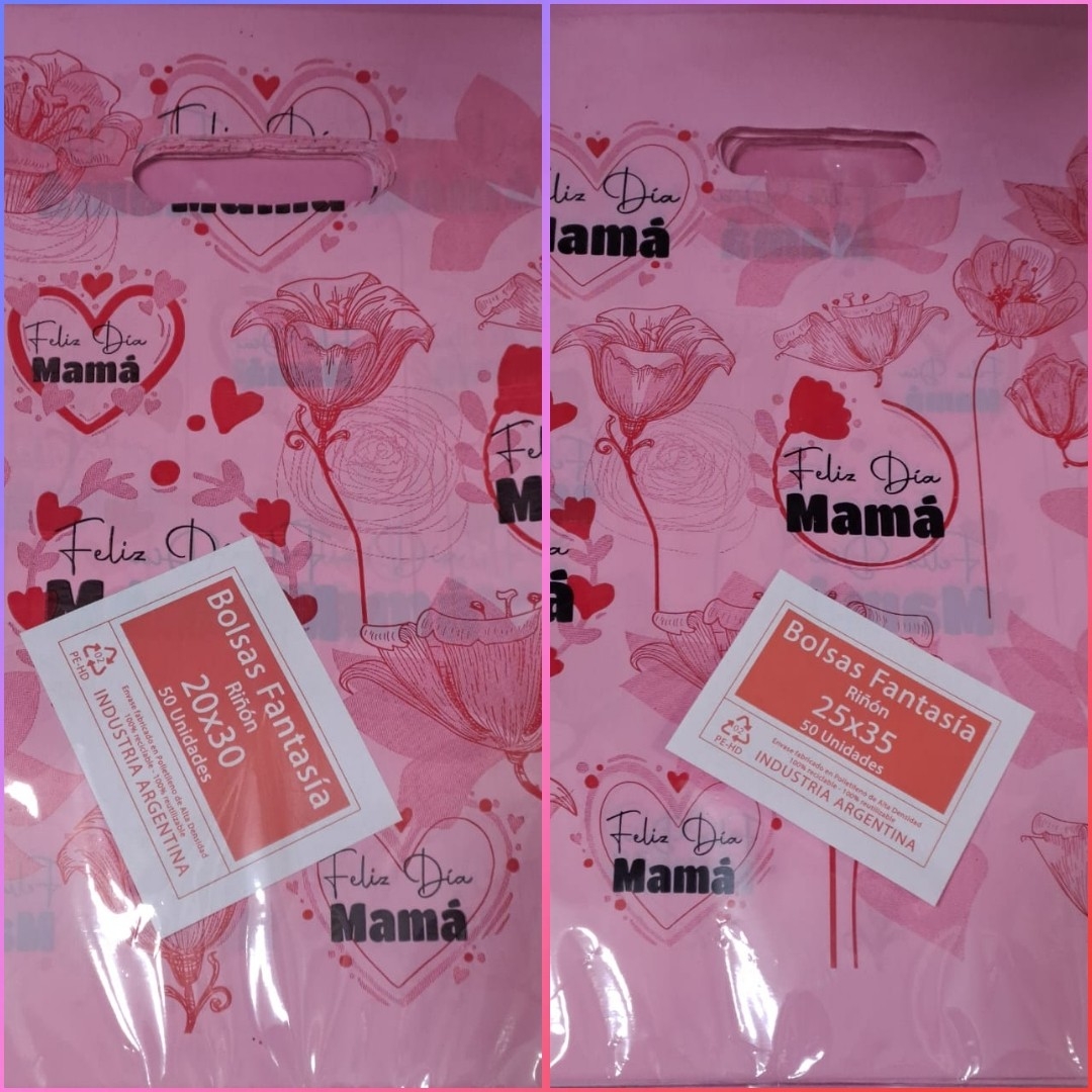Bolsas Doble Estampa Día de la Madre - Imagen 2