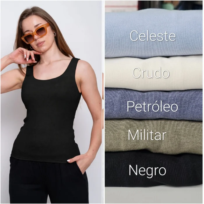 Musculosa Morley Ribb