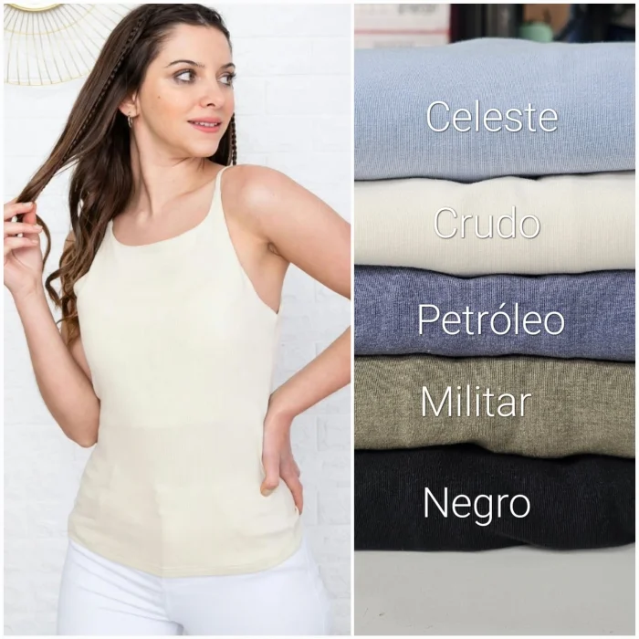 Musculosa Escote Halter