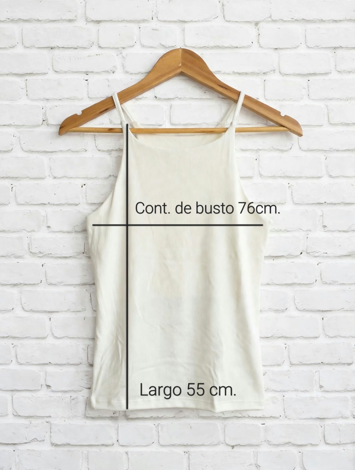 Musculosa Escote Halter - Imagen 3