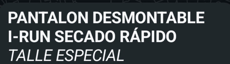 Pantalon Irun  Desmontable Secado Rapido - Imagen 2