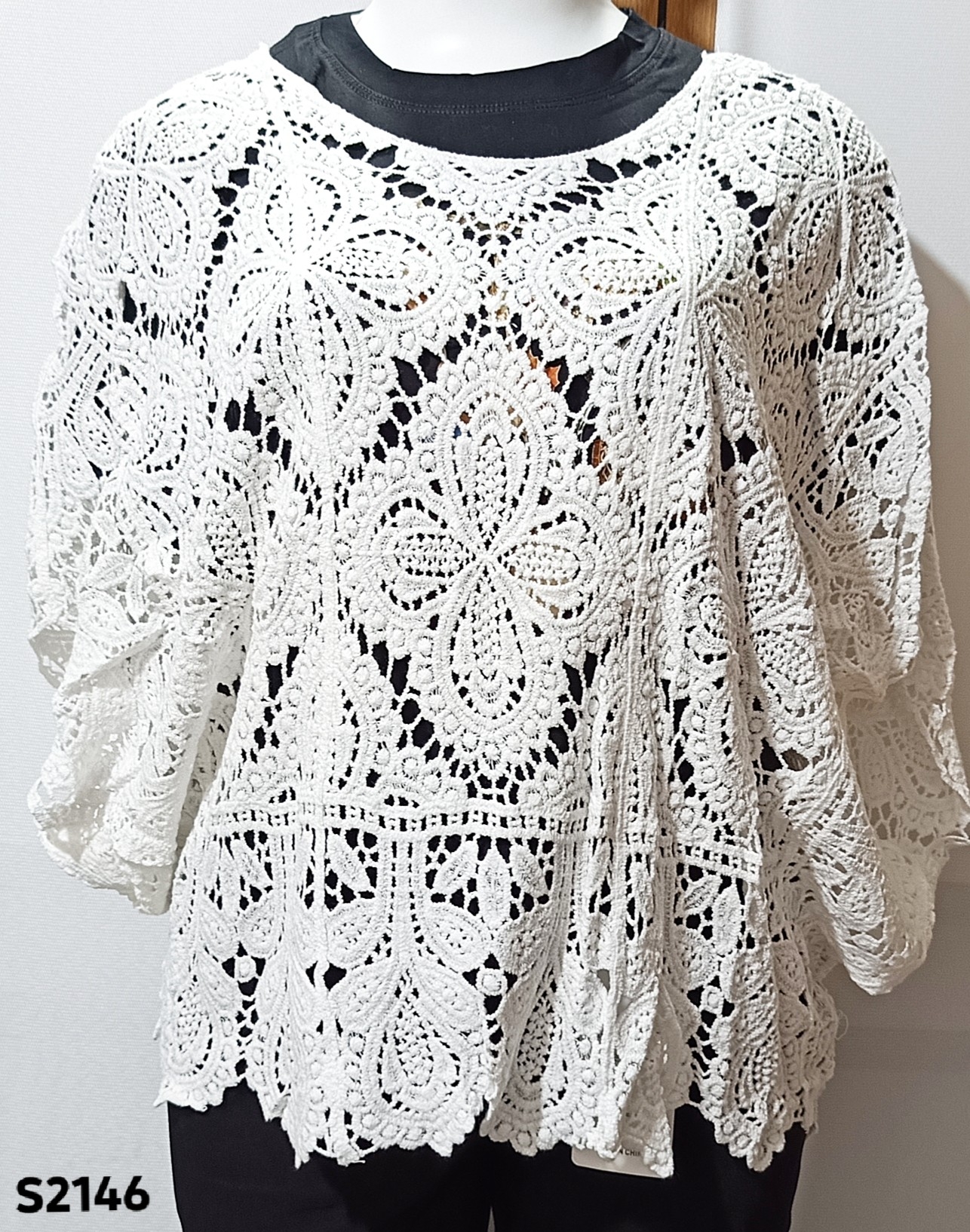 Remeron Tipo Blusa ( Crochet ) - Imagen 2