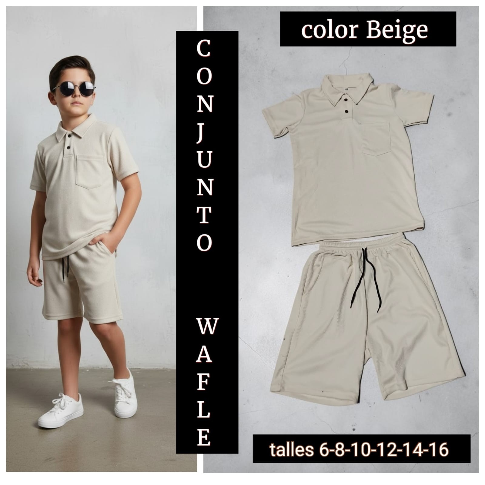 Waffler de Niño Conjunto - Imagen 3