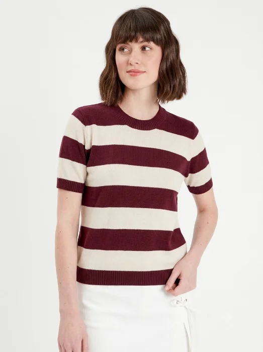 Remera Marina (rayada en Bremer)
