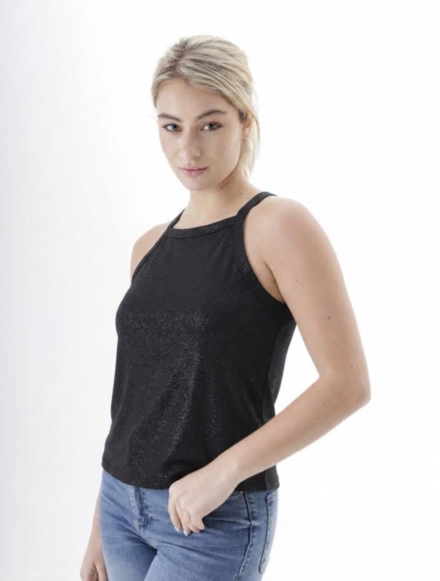 Musculosa Bretel con Brillo de Dama - Imagen 2