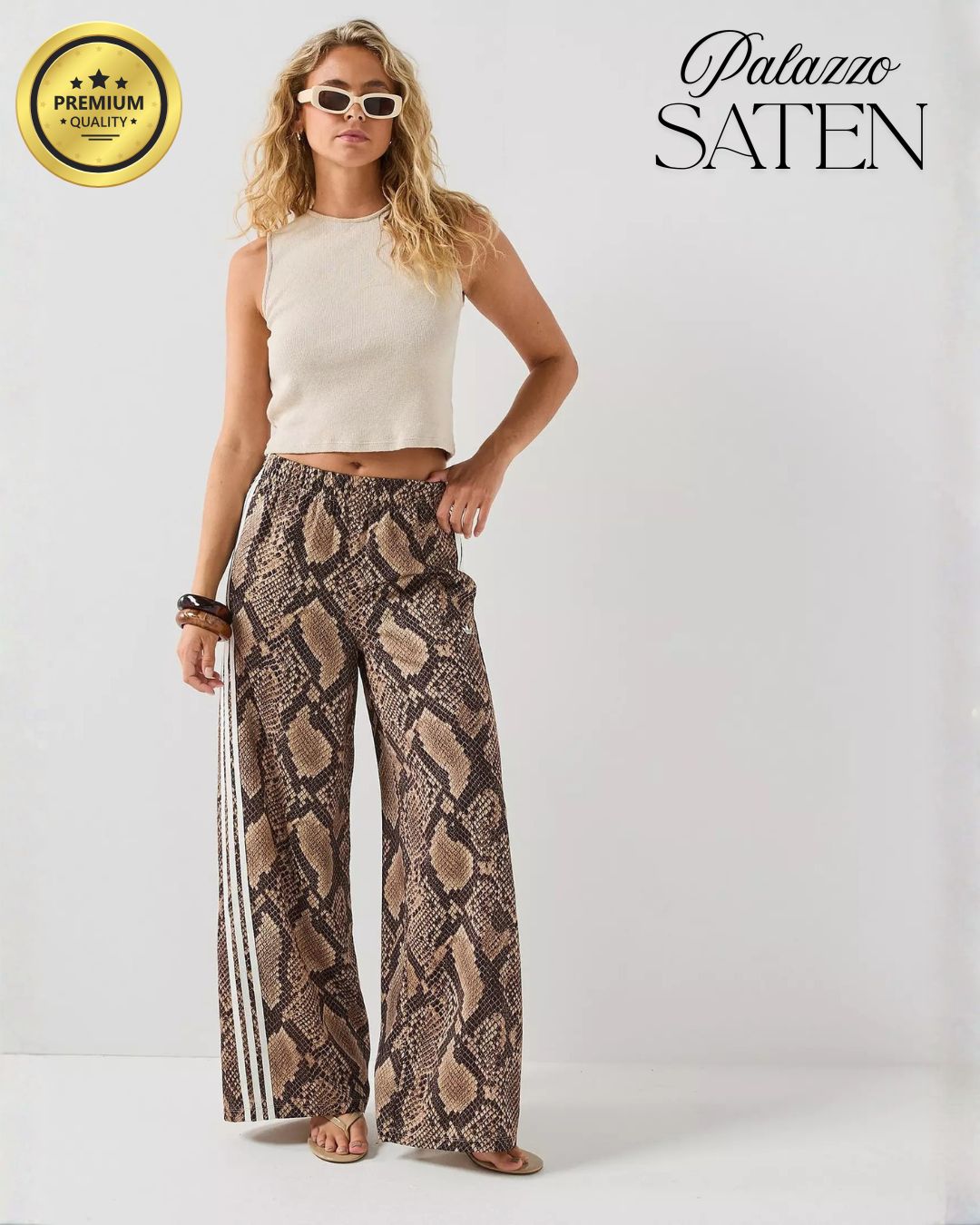 Palazzo Adi Lycra Saten Premium - Beige Snake - Palazzo%20Saten%20Beige%20Snake.jpg