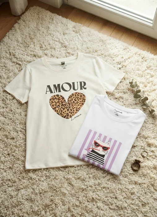 Remera de Algodón Peinado
