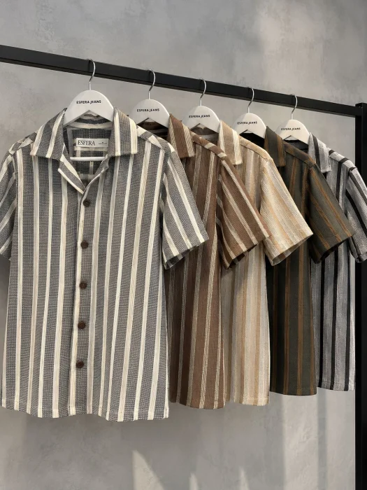 Camisa Lino Tejido