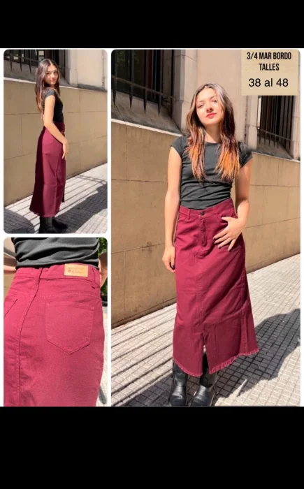 Pollera 3/4