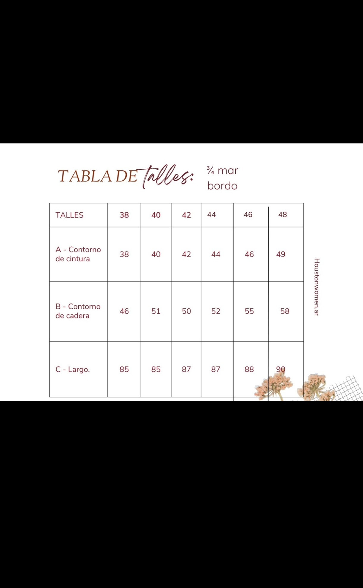 Pollera 3/4 - Imagen 2