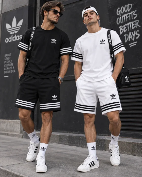  Conjunto Adidas Modelo Bastian  Hawaii de Hombre