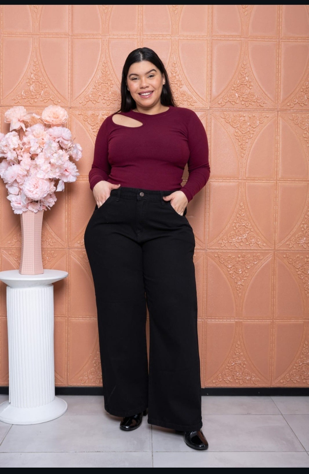 Wide Leg Negro - Imagen 2