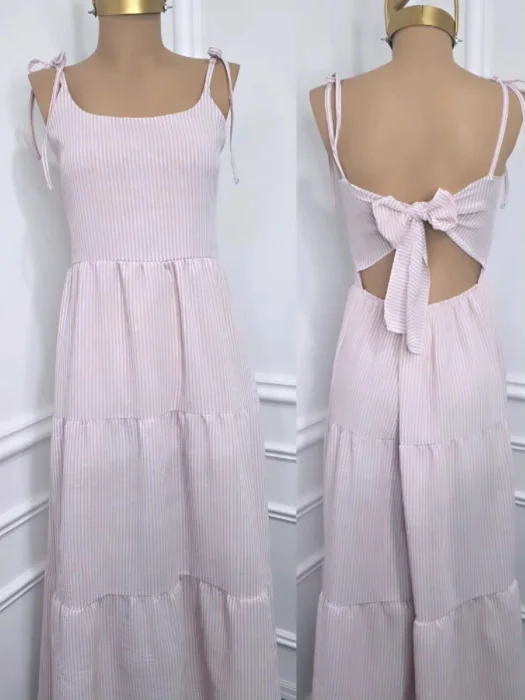 Vestido  de Polina Rayado (niva