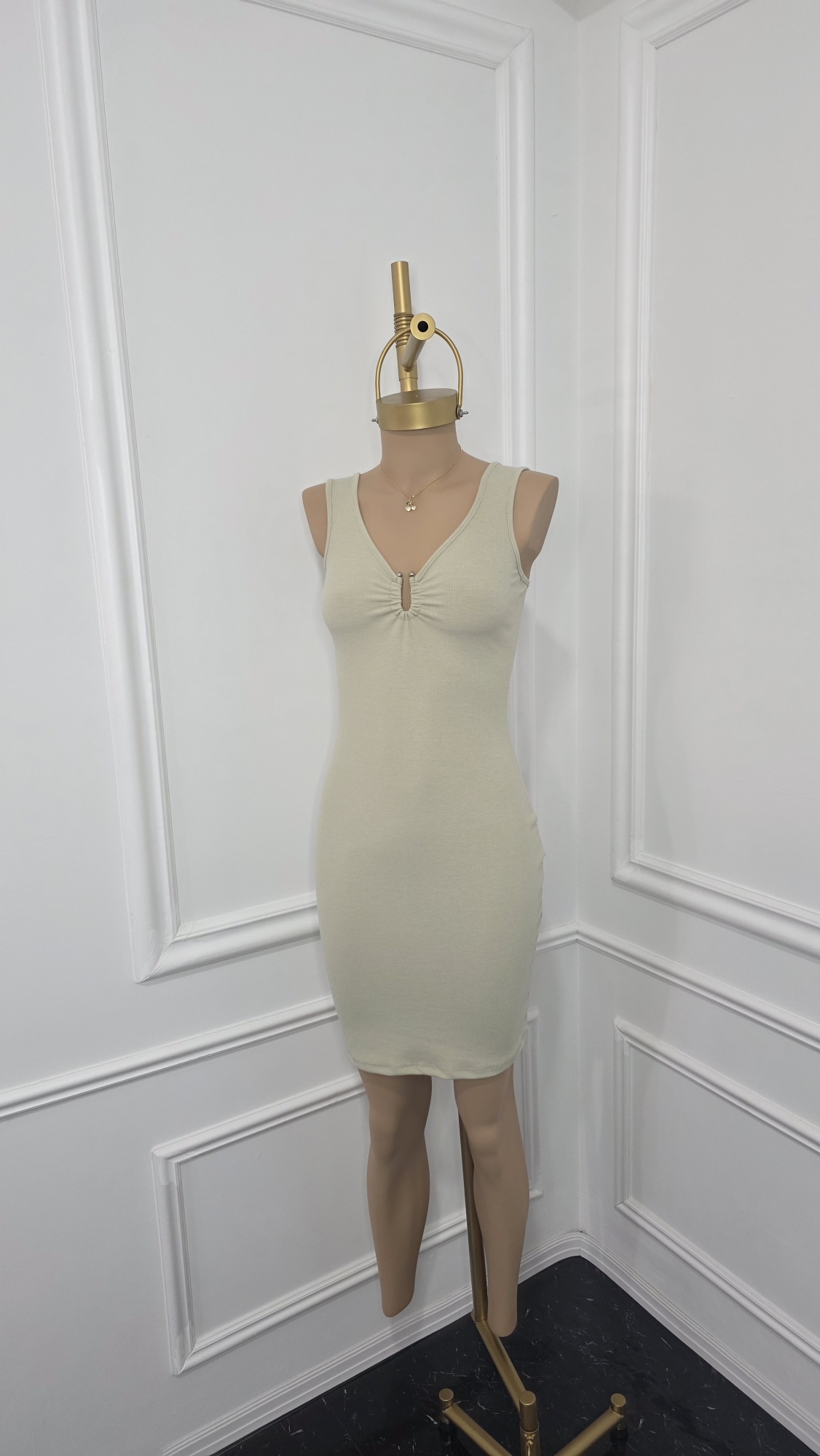 Vestido  de Micro Rrid  Algodón (kairo - Imagen 2
