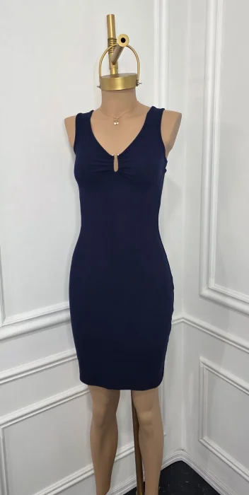 Vestido de Micro Morley Algodón (kairo