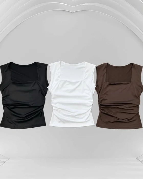 Art0273 Musculosa Escote Cuadrado Premium