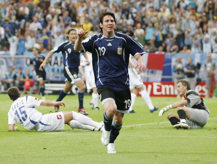 Camiseta Afa Talle Especial Retro Messi 2006 - Imagen 3
