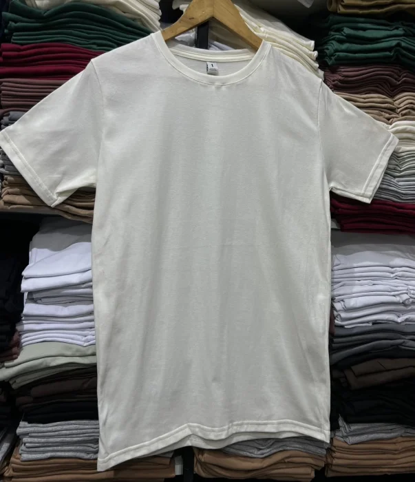 Remeras Básicas Algodón Peinado Natural