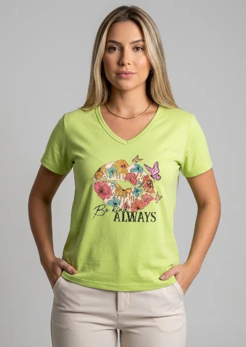 Remera Escote V del Talle 2 al 5