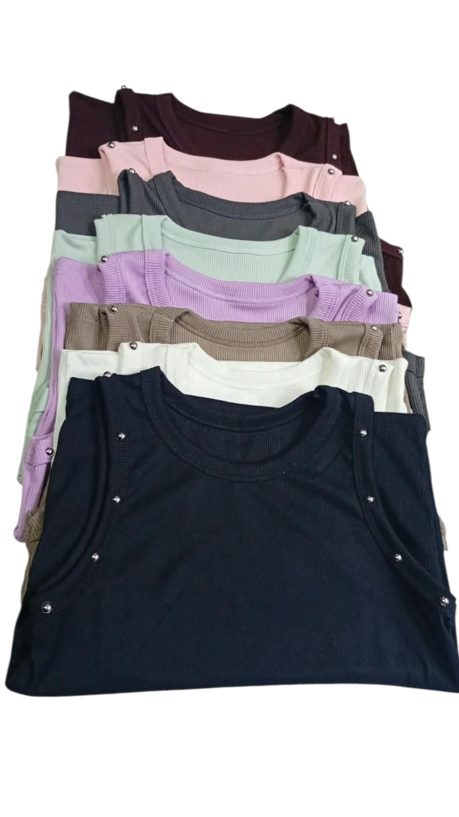 Músculosas con Media Perla Talle Único M/l - Imagen 2