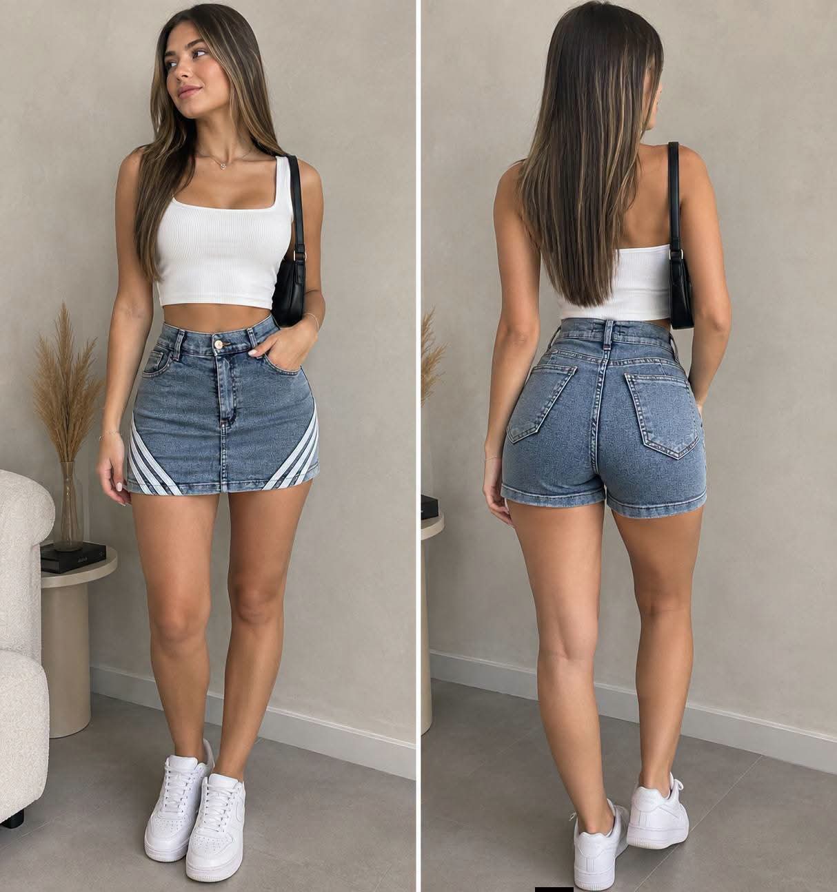 Short Pollera de Dama - Imagen 2