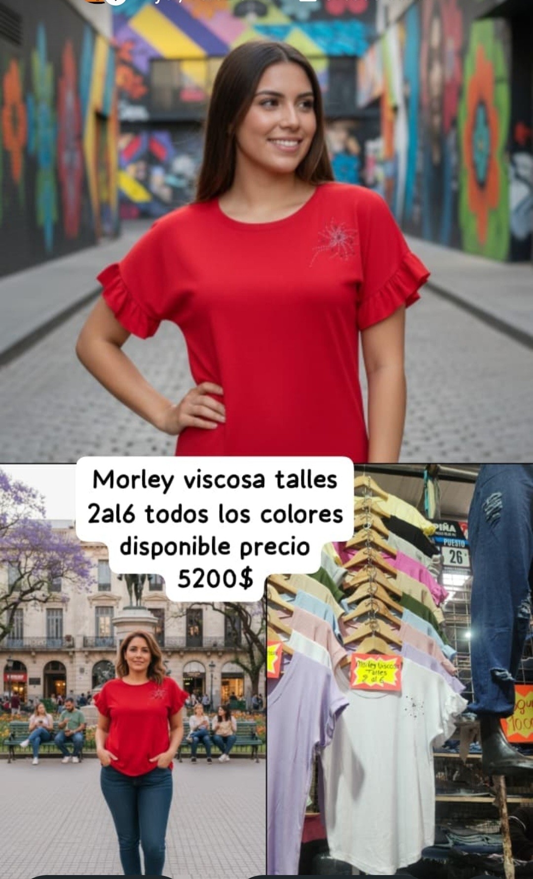 Remeras por Talle con Estras y sin Estras - Imagen 2