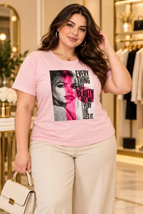 Remera Estampada Modal Soft
