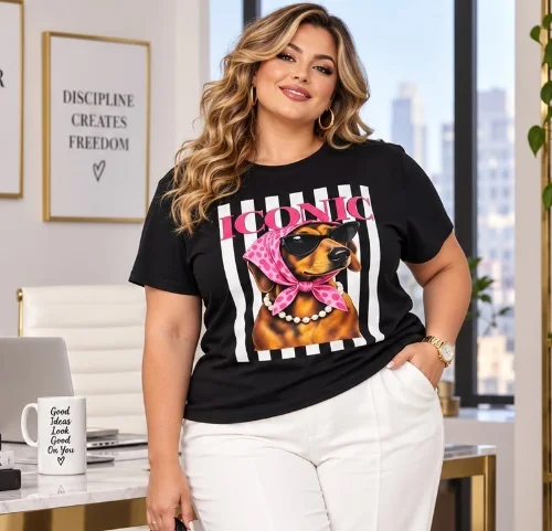 Remera Estampada Modal Soft