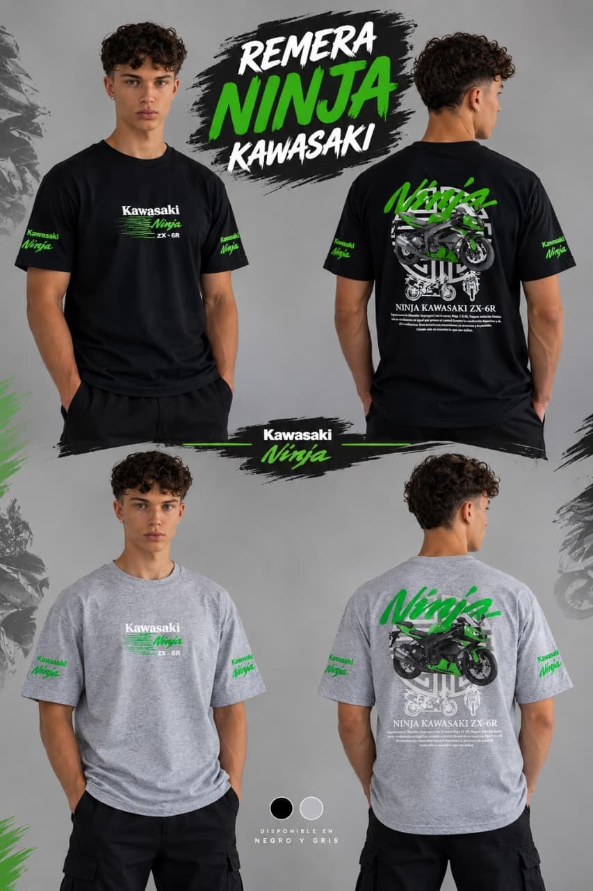 Remera Kawasaki - Imagen 5