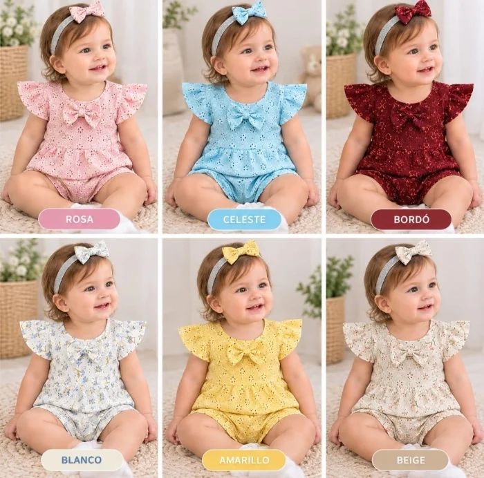 Conjunto Victoria Broderie
