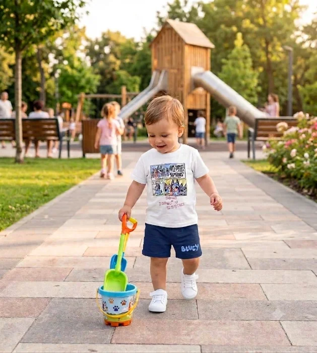 Conjunto Verano Bluey