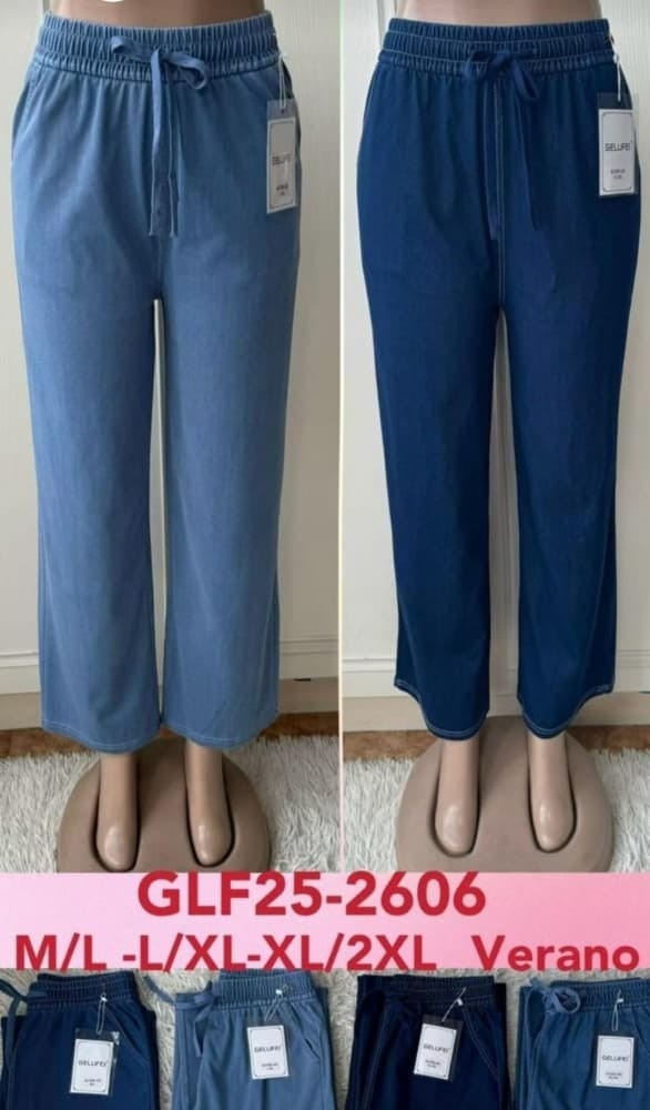 Palazo Semi Jeans Importado - Imagen 2