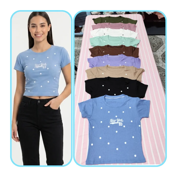 Remera Neykok con Lunares