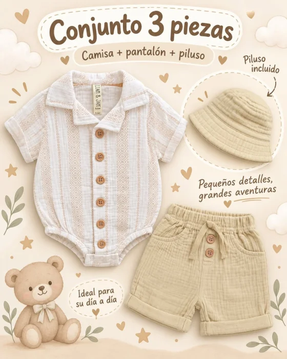 Conjunto Verano Camisa