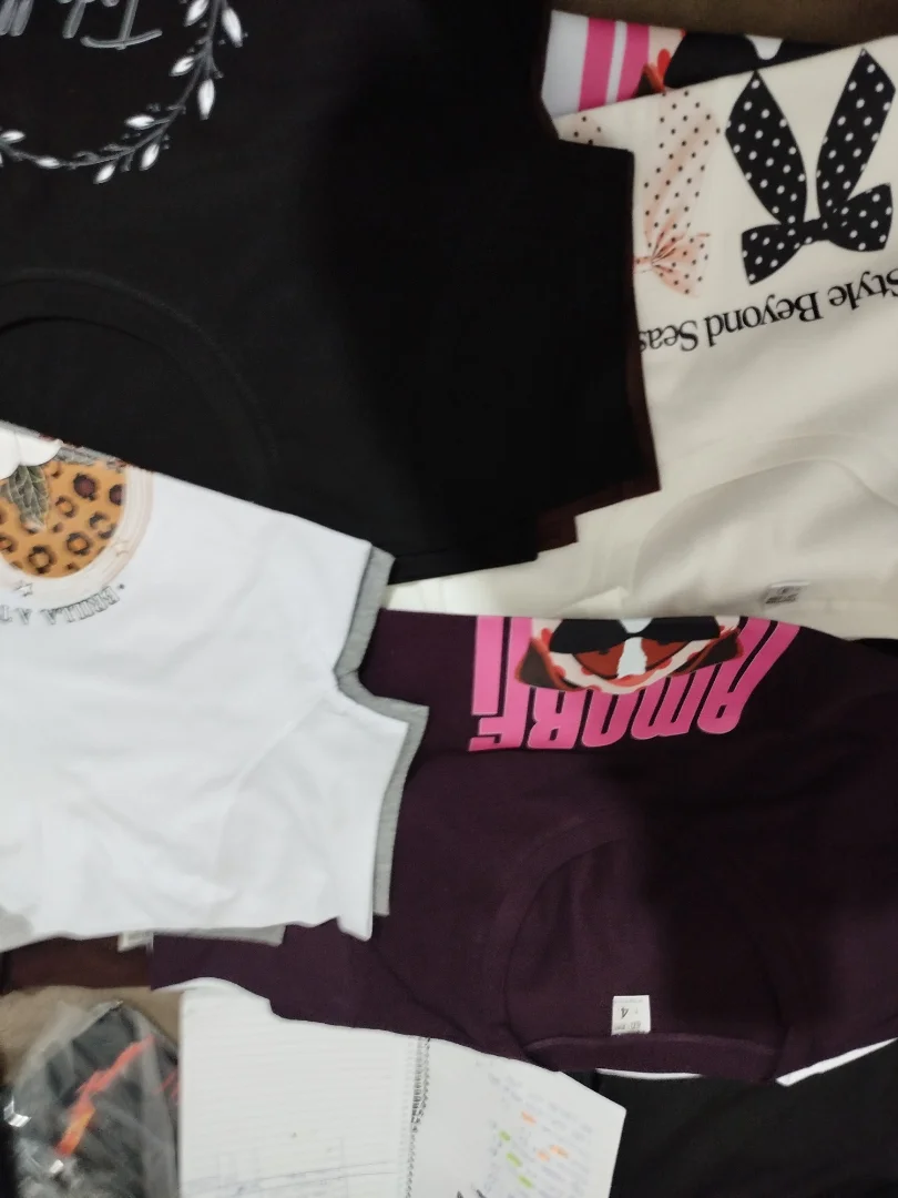 Remeras Algodon Peinado Estampado - Imagen 4