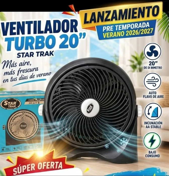 Ventilador Turbo 20"