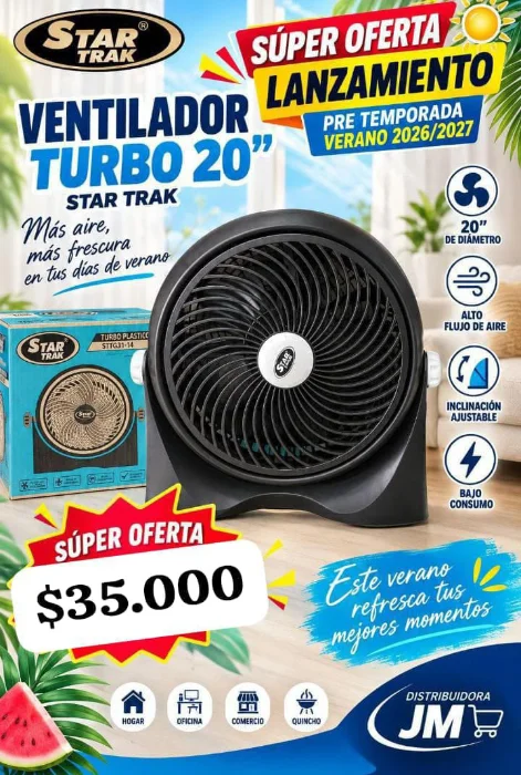 Ventilador Turbo 20"