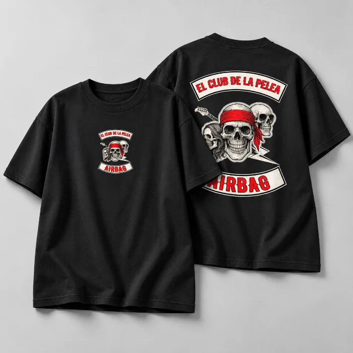 Remera Oversize "el Club de la Pelea Airbag" Adulto