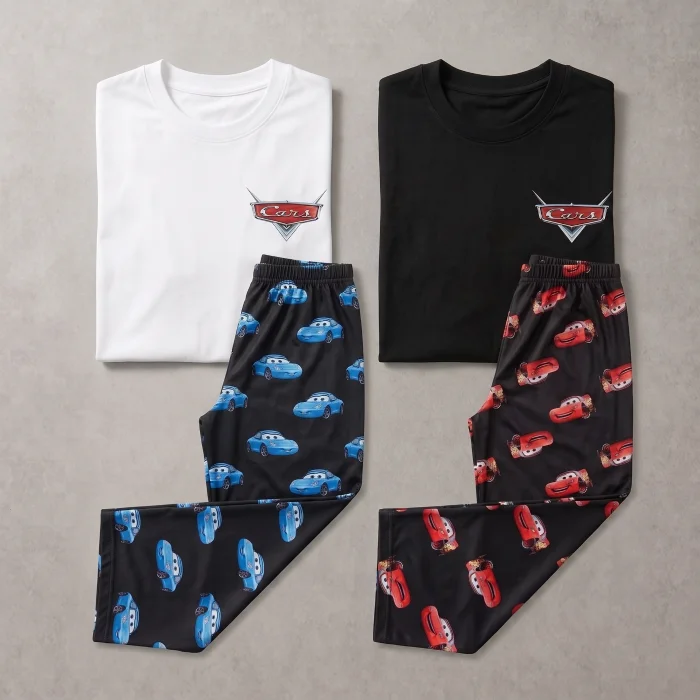Pack Pijamas para Compartir "cars Rayo y Sally"
