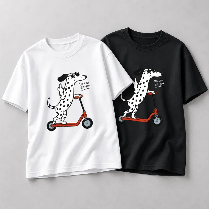 Remera Oversize "too Cool For You" Adulto