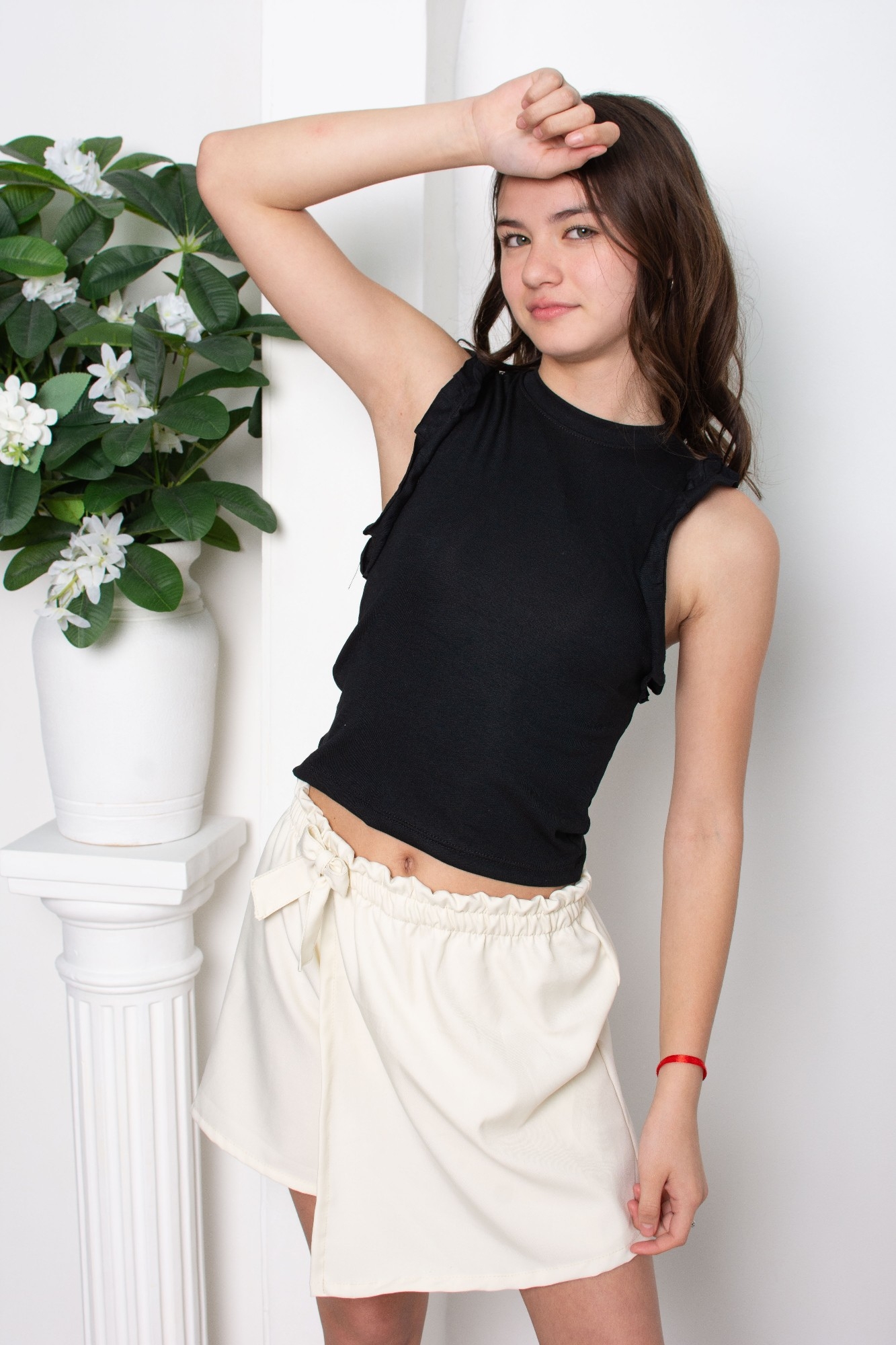 Musculosa Emilce Ribb C/algodón - Imagen 2