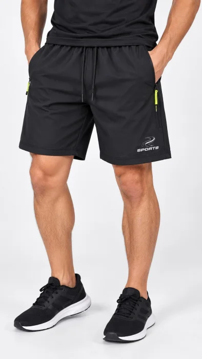 Short Deportivo de Hombre Premium. Bolsillo con Cierre