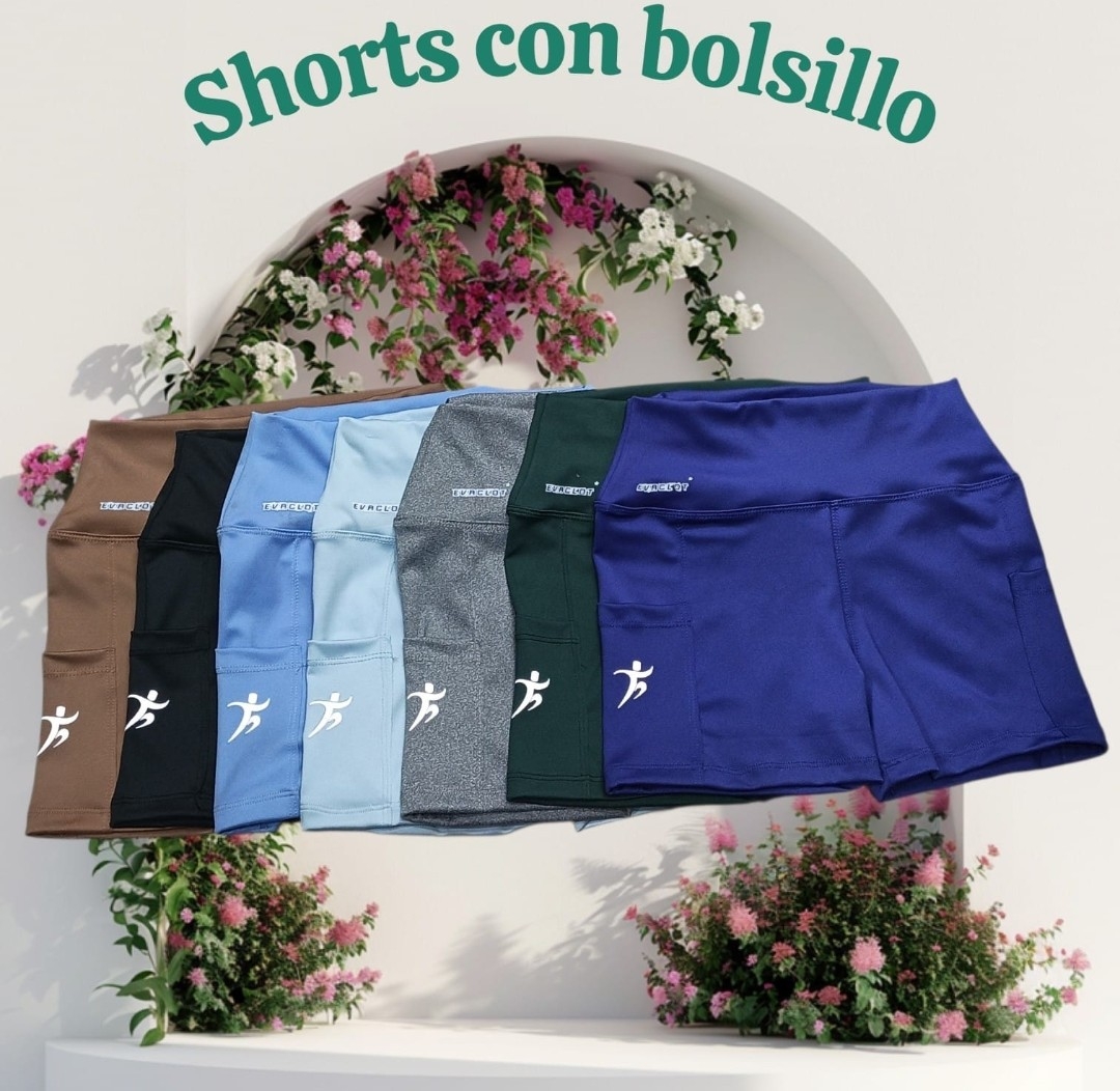 Shorts con Bolsillos de Dama - Imagen 2