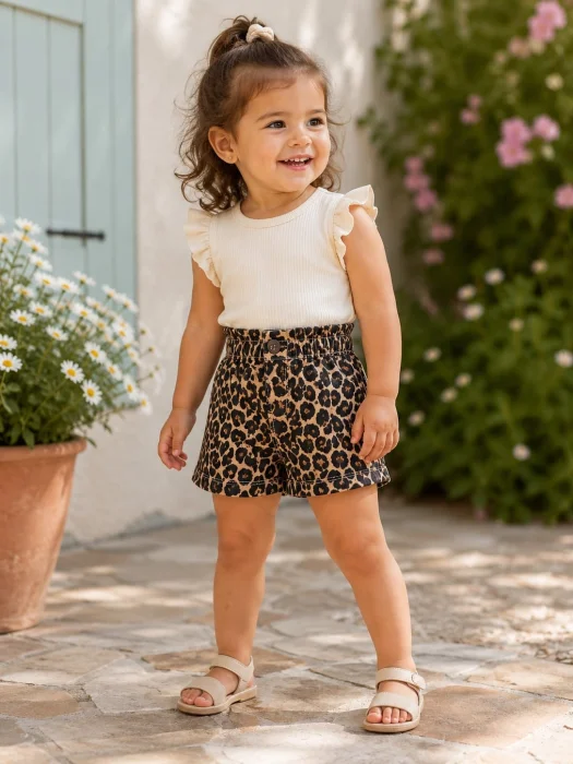 Short Animal Print Beba