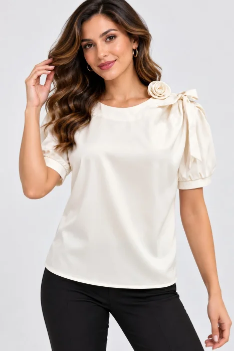 Blusa de Seda Importado